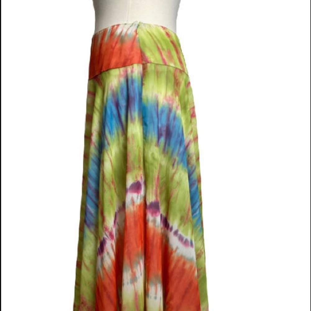 Eye Tie-dyed skirt